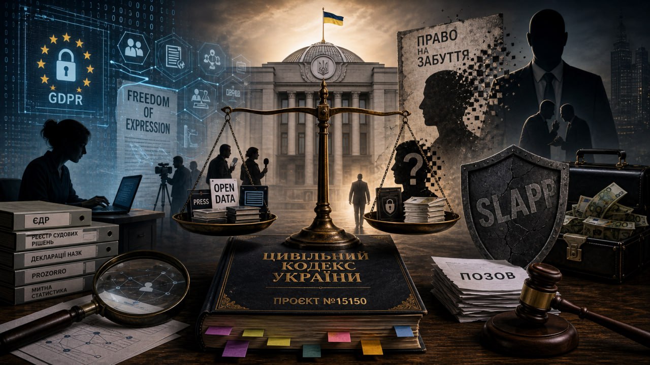 Право на безпам’ятство: як проєкт Цивільного кодексу №15150 інституціоналізує приватність юридичних осіб і відкриває браму корупційному реваншу